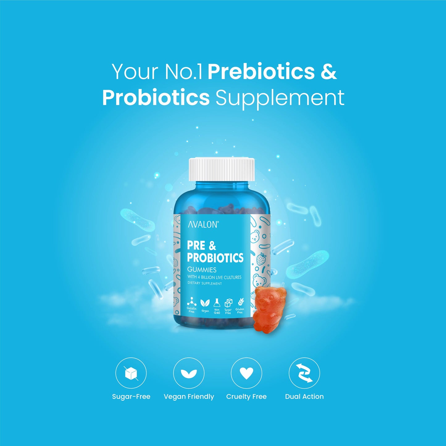 AVALON® Pre & Probiotics Gummies