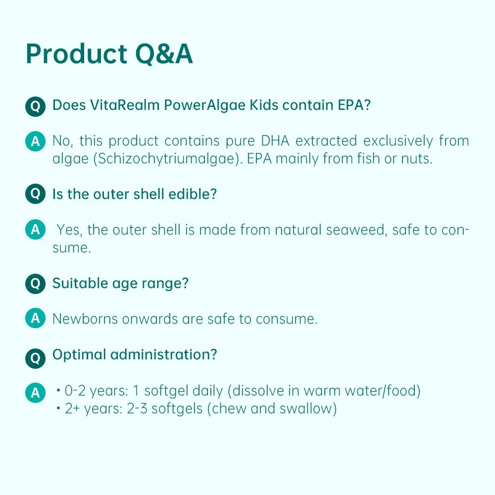 VitaRealm® PowerAlgae Kids
