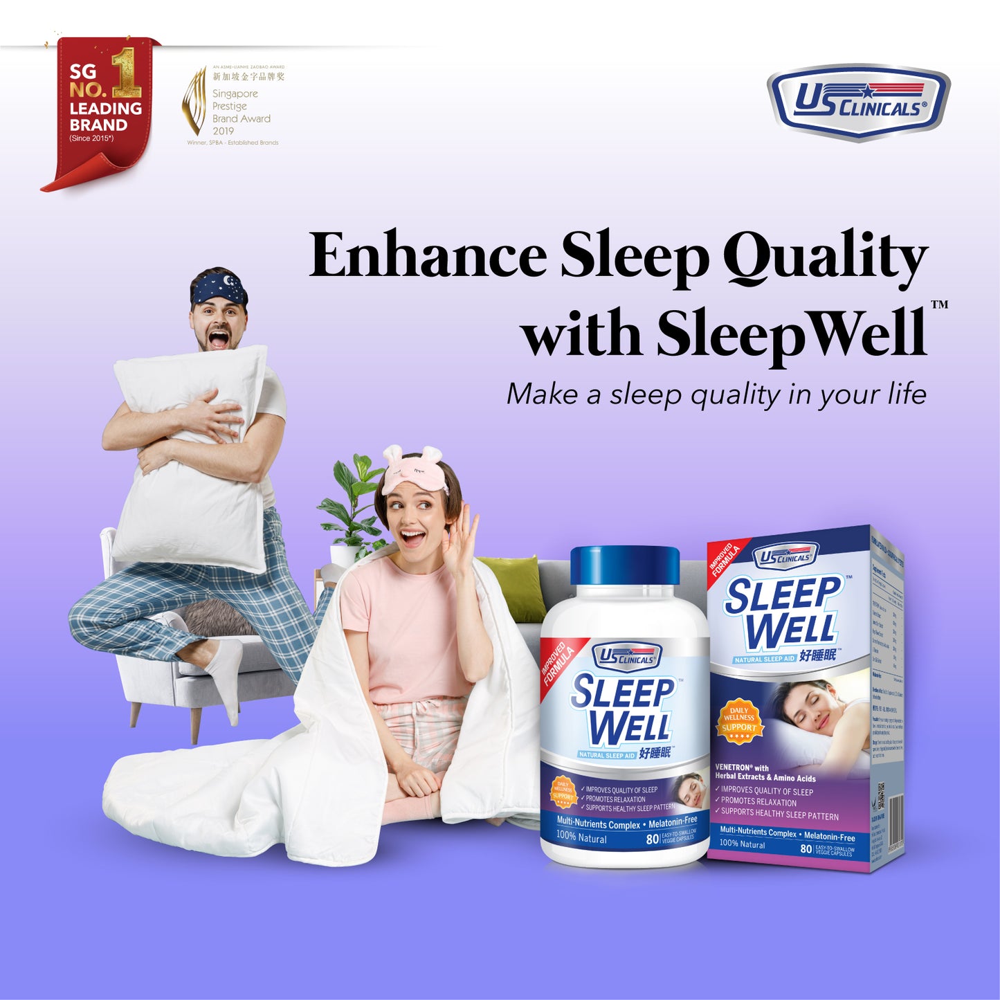 US Clinicals® SleepWell™