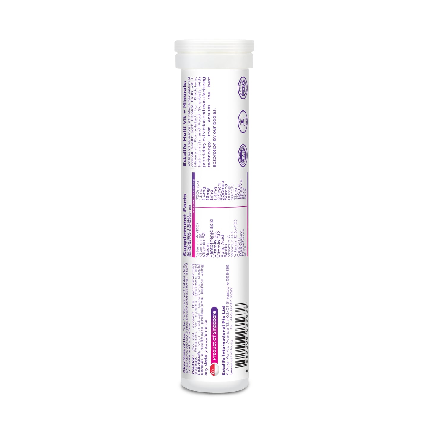 Estalife® Multi-Vit Effervescent