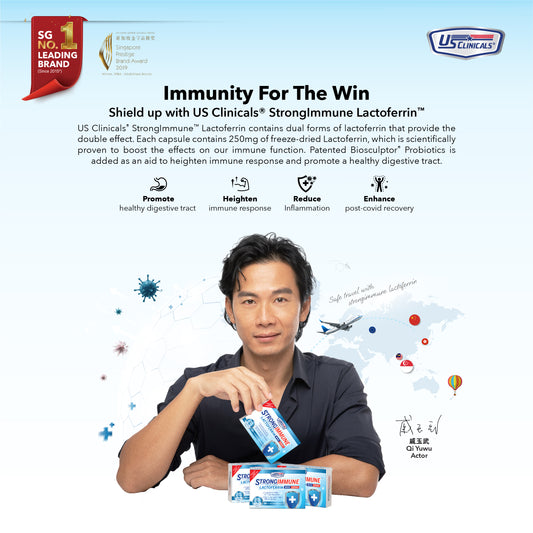 US Clinicals® StrongImmune™ Lactoferrin