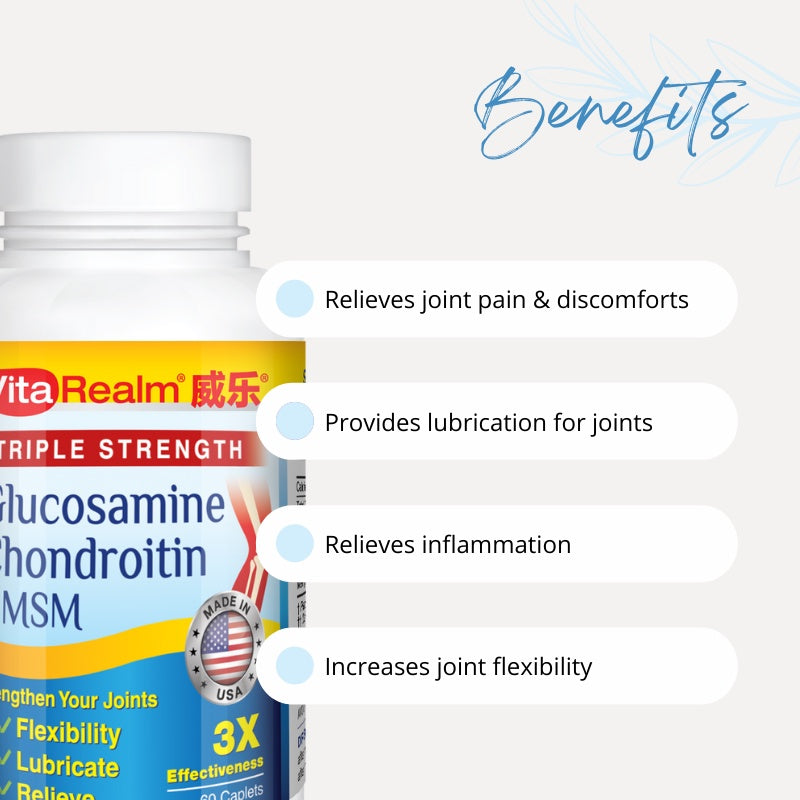 VitaRealm® Triple Strength Glucosamine