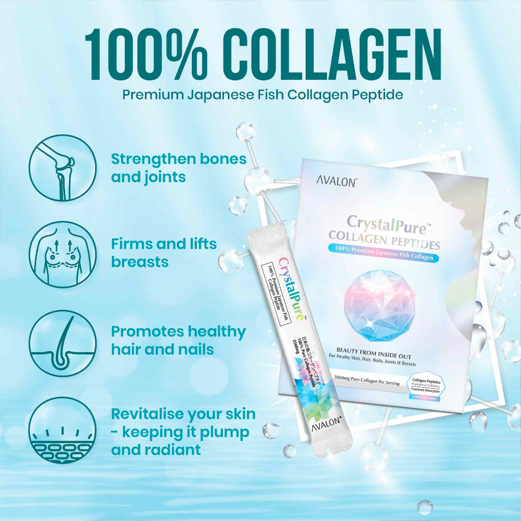 AVALON® CrystalPure Collagen (100% Pure Marine Collagen Peptide)