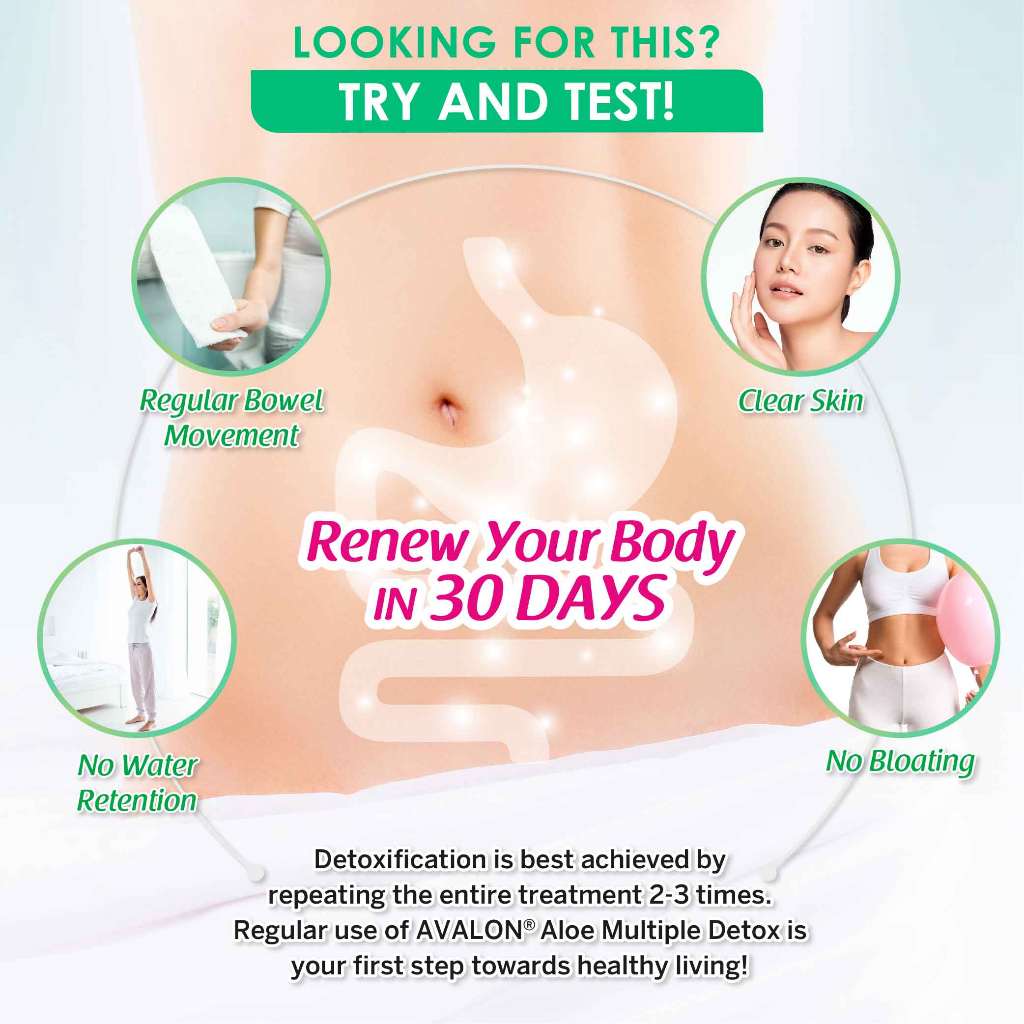 AVALON® Aloe Multiple Detox (w/ 5 Billion CFUs Probiotics)