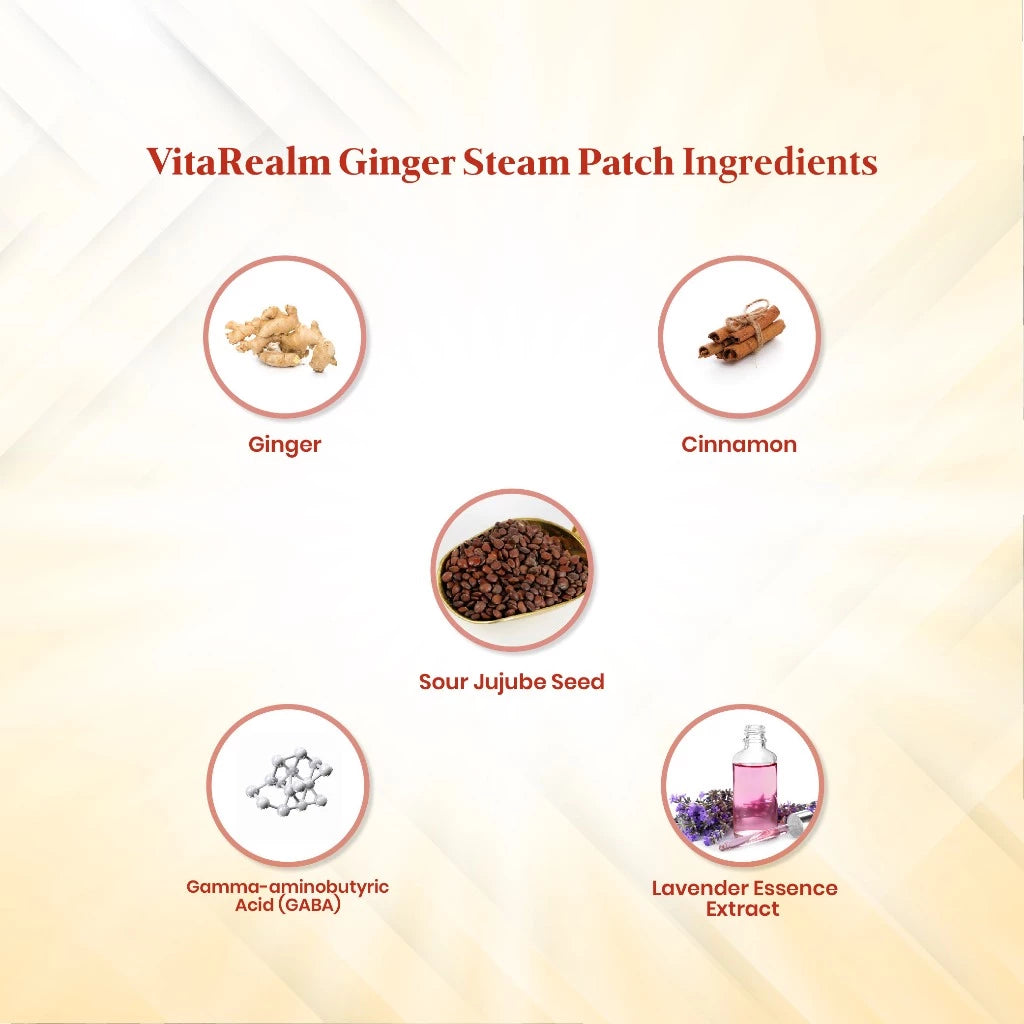 VitaRealm® Ginger Detox Patch