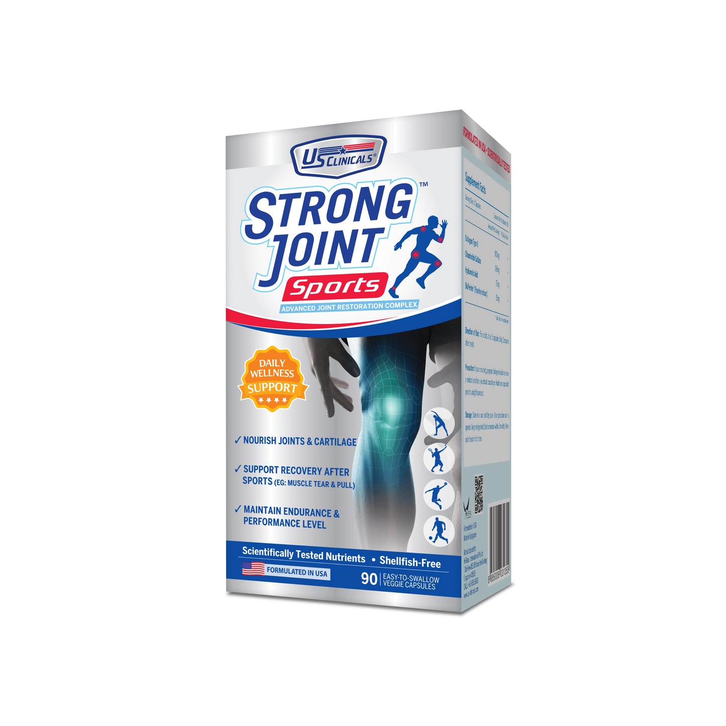 US Clinicals® StrongJoint™ Sports