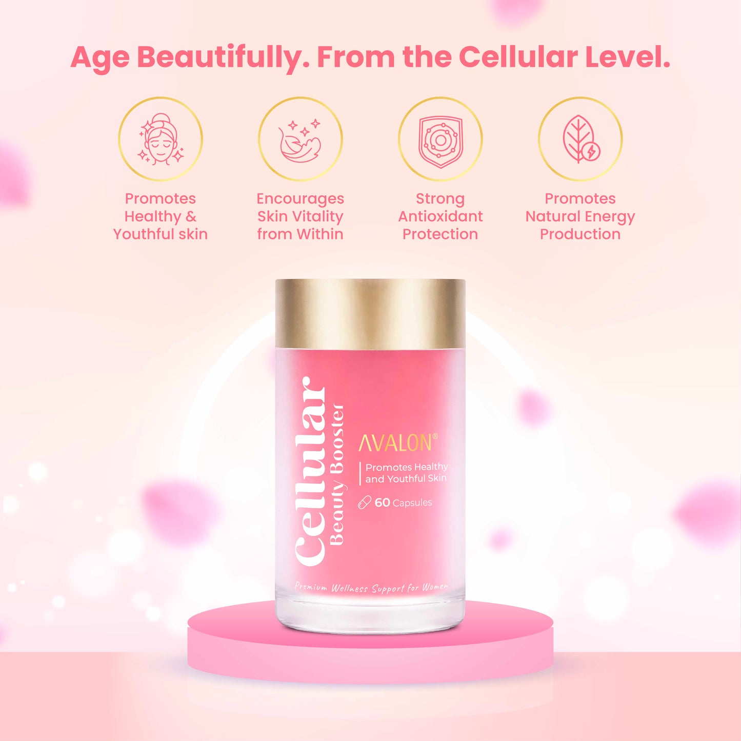 Avalon® Cellular Beauty Booster (Premium anti-aging beauty supplement)