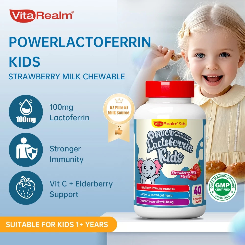 VitaRealm® PowerLactoferrin Kids