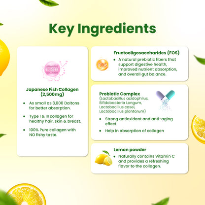 AVALON® Japanese Fish Collagen Lemon Flavour