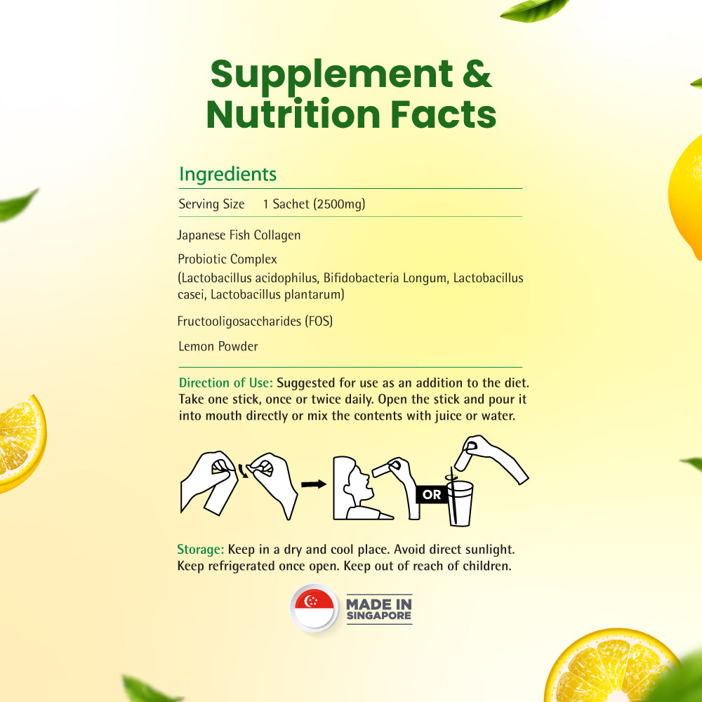 AVALON® Japanese Fish Collagen Lemon Flavour
