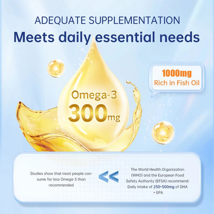 VitaRealm® Omega-3 Deep Sea Fish Oil