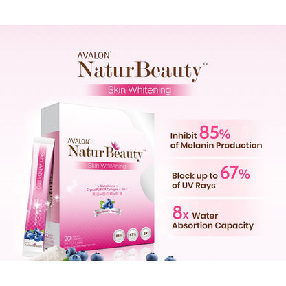 AVALON® NaturBeauty Skin Whitening (CrystalPure Collagen + Glutathione)
