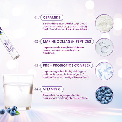 AVALON® DewyPure Collagen Peptide (Marine Collagen Peptide + Ceramide)