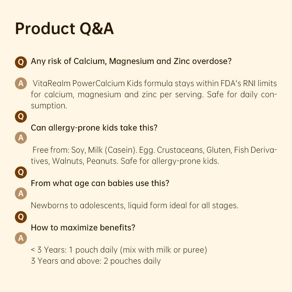 VitaRealm® PowerCalcium Kids