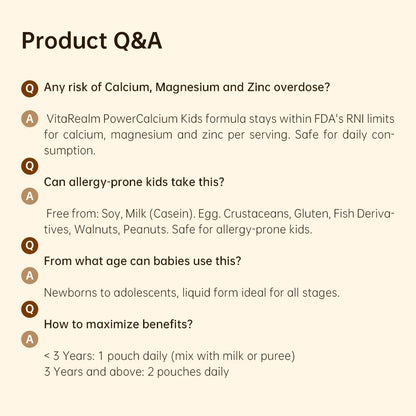VitaRealm® PowerCalcium Kids