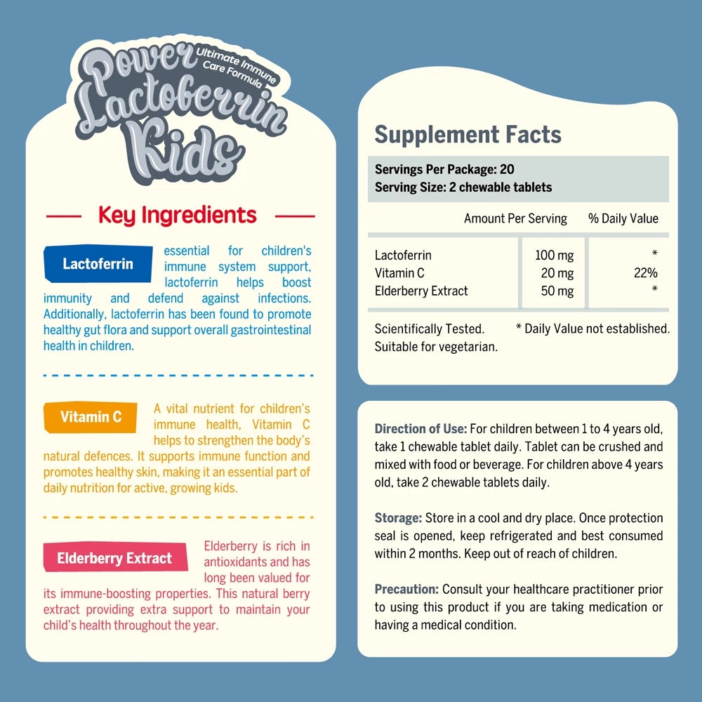 VitaRealm® PowerLactoferrin Kids