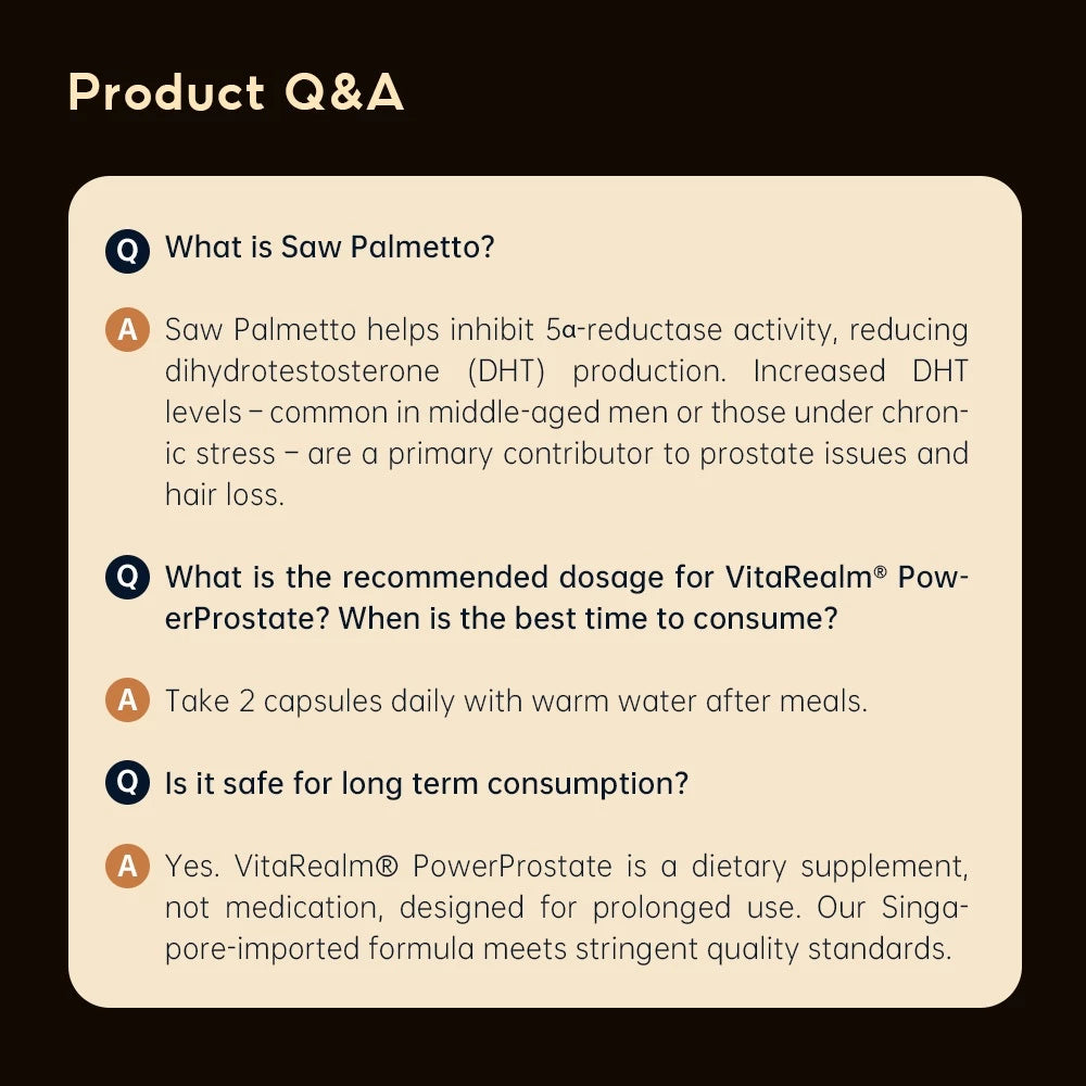 VitaRealm® PowerProstate Gold