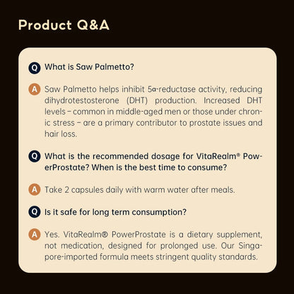 VitaRealm® PowerProstate Gold