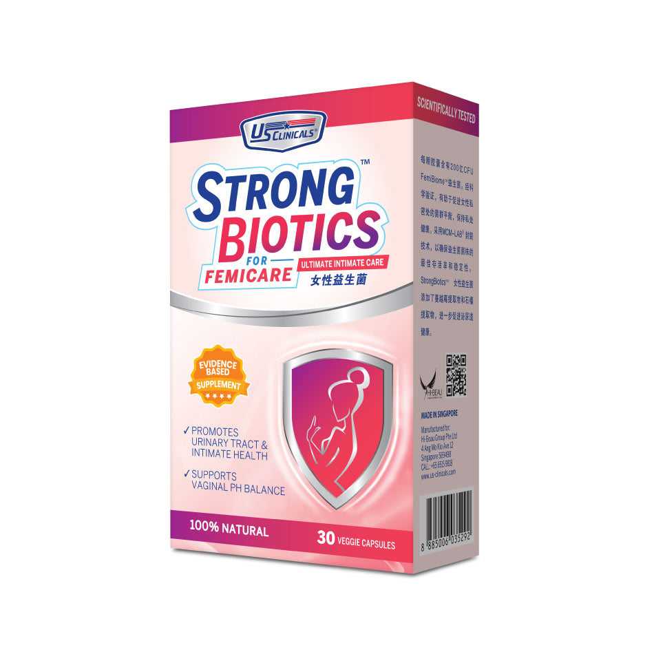 US Clinicals® StrongBiotics™ for Femicare