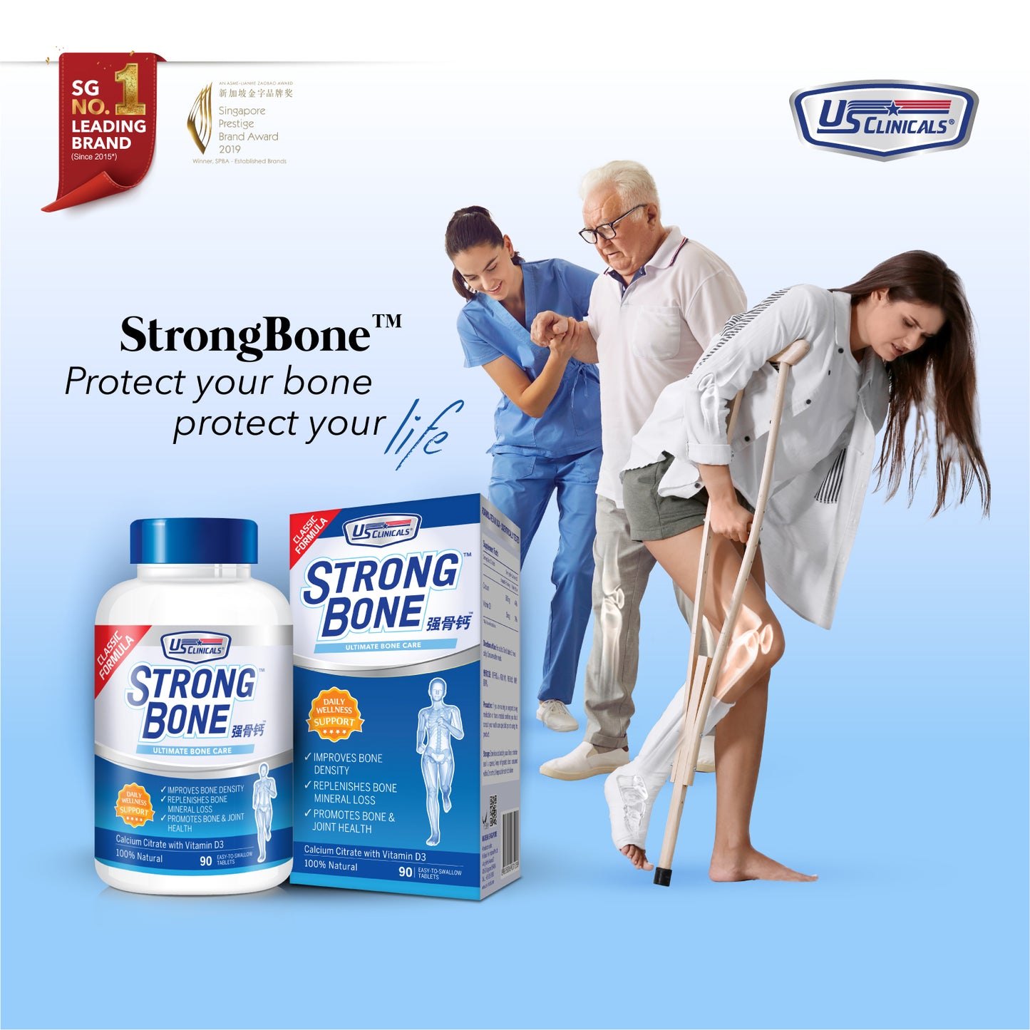 US Clinicals® StrongBone™