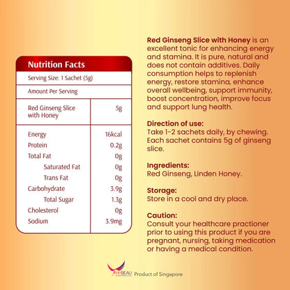 AVALON® Red Ginseng Slice with Honey