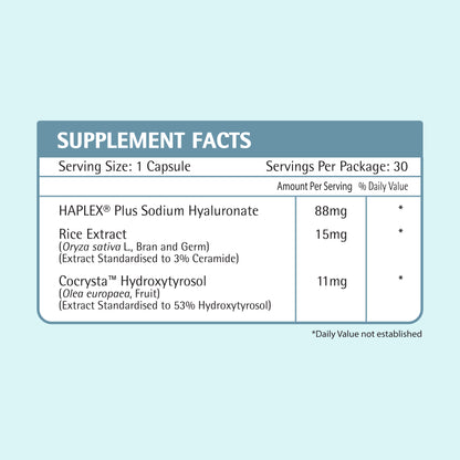 AVALON® HydraPure™ 30s (HAPLEX® Plus Sodium Hyaluronate + Rice Ceramide)