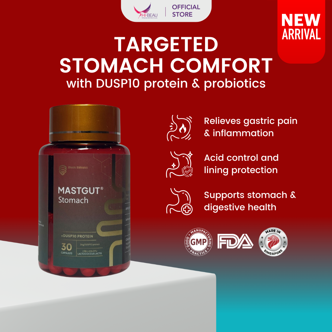 MastGut Stomach DUSP10 Stomach Health Supplement 30 Capsules