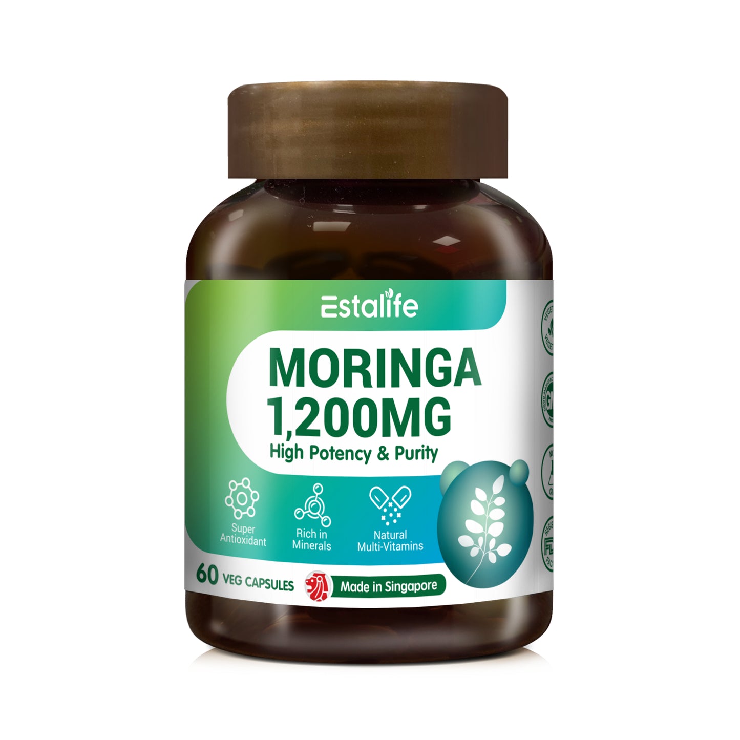 Estalife Moringa Leaf 1200MG