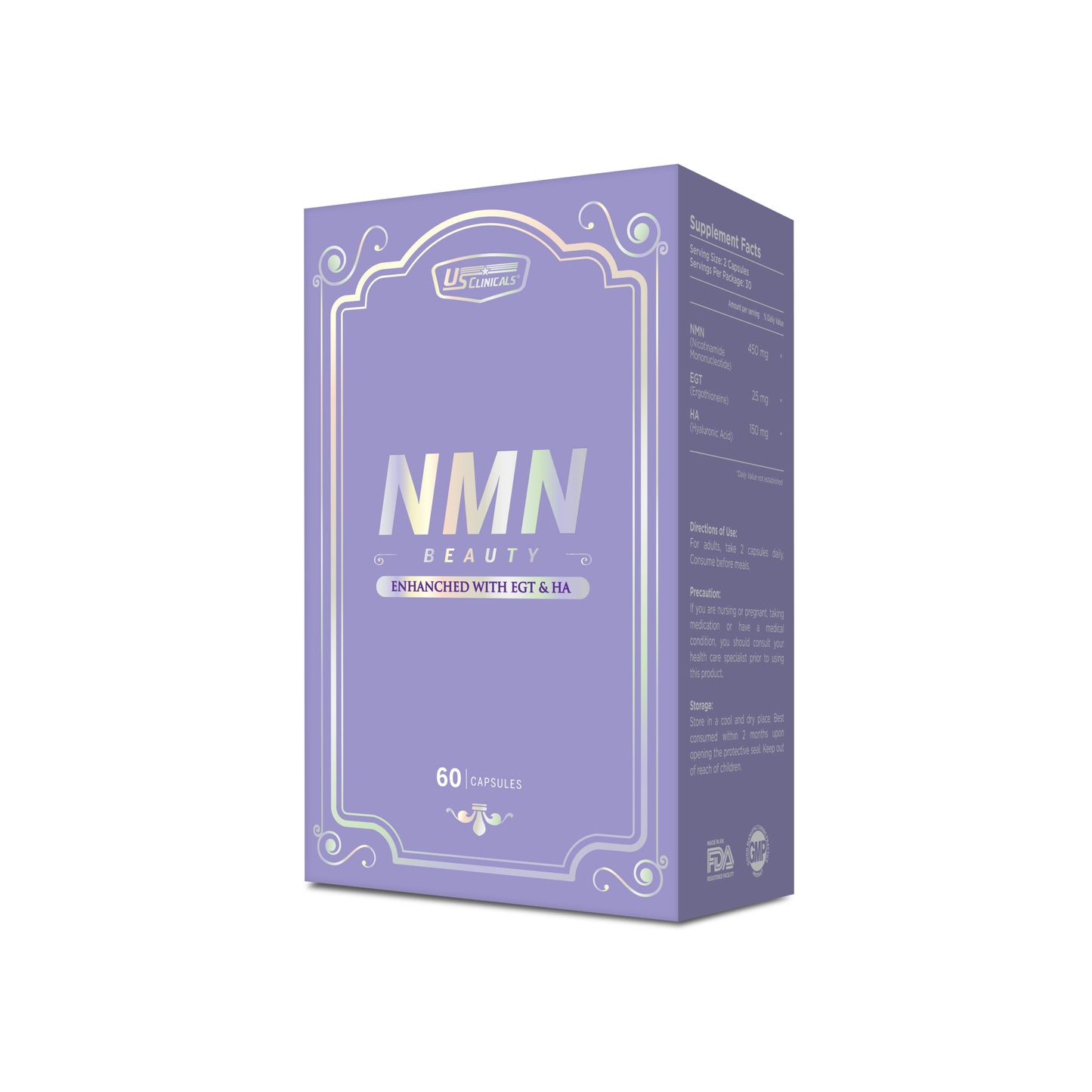 US Clinicals® NMN Beauty