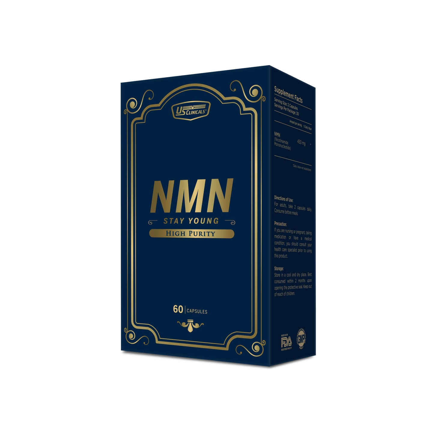 US Clinicals® NMN Stay Young