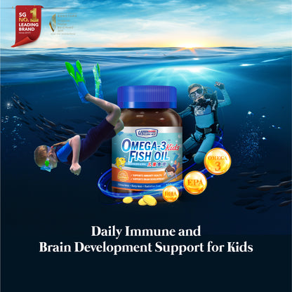 US Clinicals® Omega-3 Fish Oil Kids