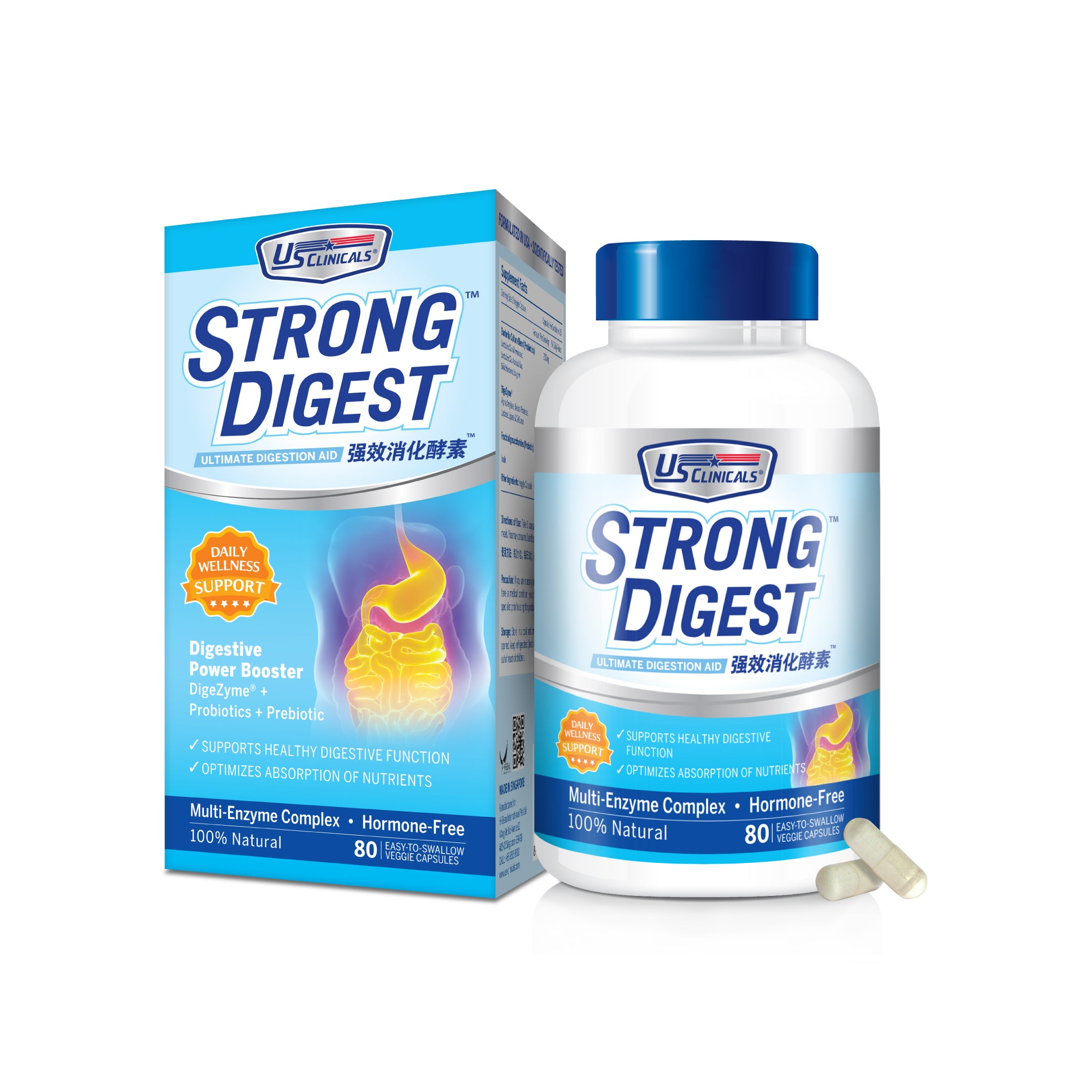 US Clinicals® StrongDigest™