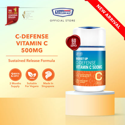 US Clinicals® Boost Up C-Defense Vitamin C 500mg