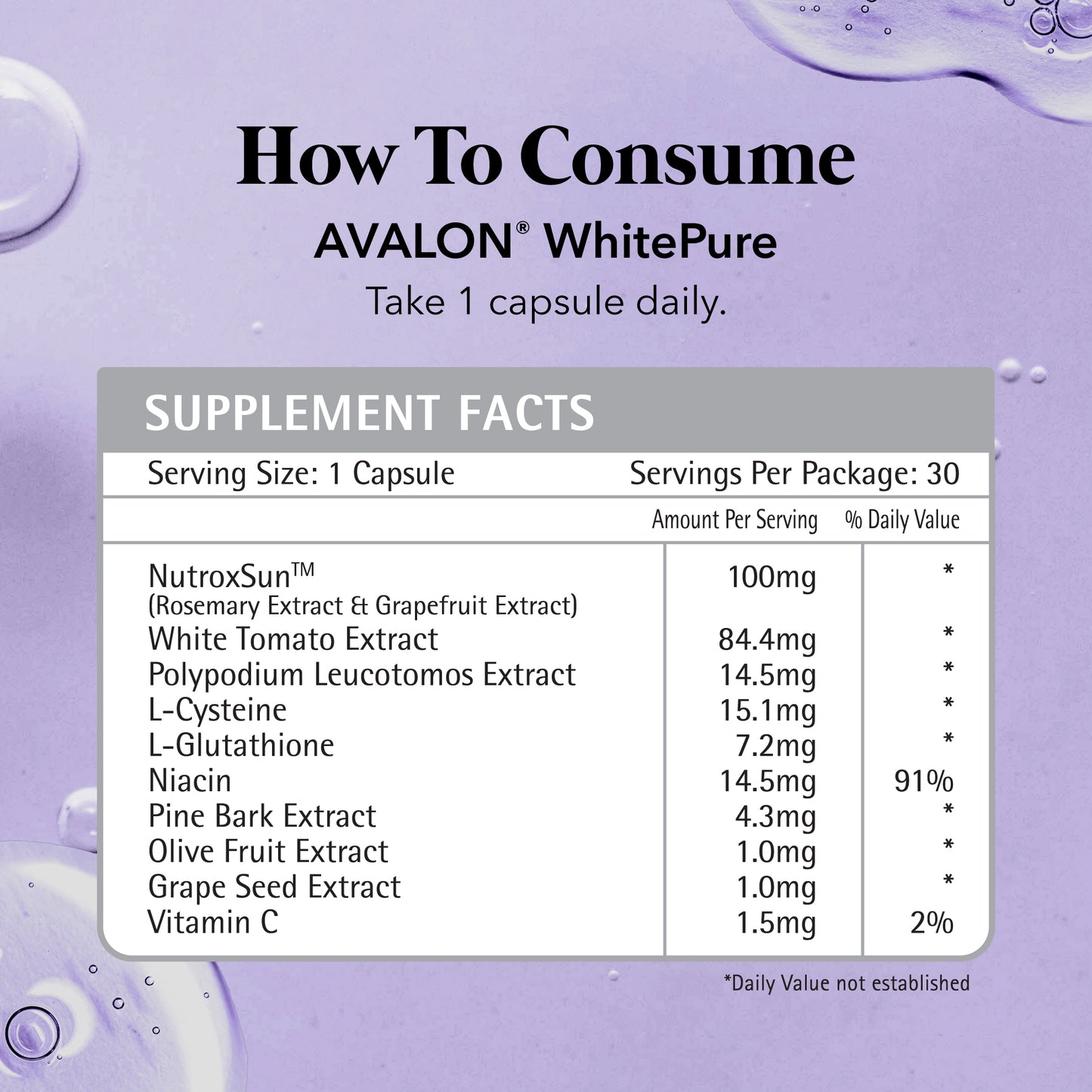 AVALON WhitePure