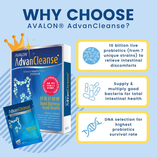AVALON® AdvanCleanse Enhanced Probiotics Formula