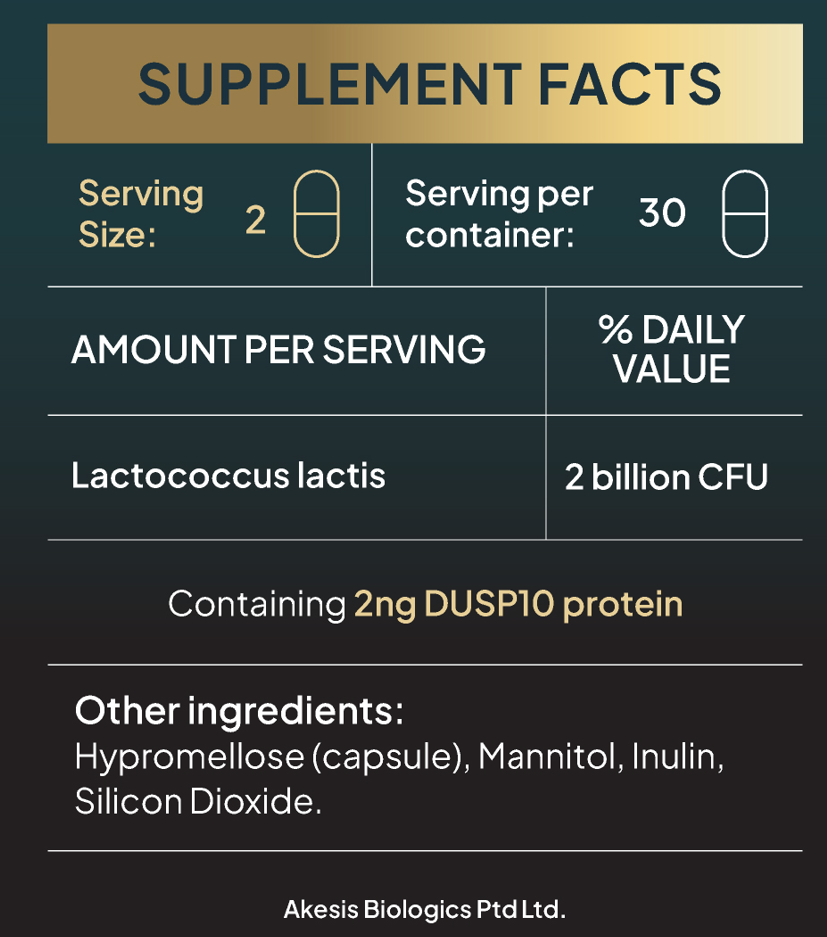 MastGut DUSP10 Gut Health Supplement 30 Capsules