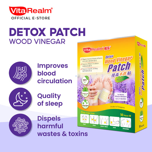 VitaRealm® Detox Wood Vinegar Patch