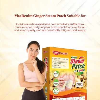 VitaRealm® Ginger Detox Patch