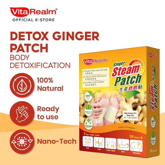 VitaRealm® Ginger Detox Patch