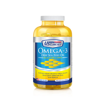 US Clinicals® Omega-3 Deep Sea Fish Oil
