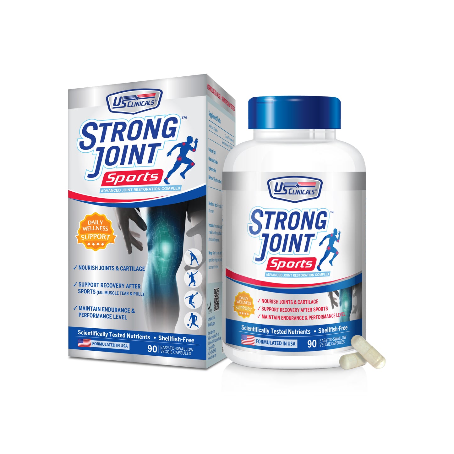 US Clinicals® StrongJoint™ Sports