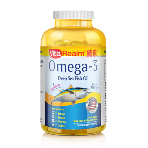 VitaRealm® Omega-3 Deep Sea Fish Oil