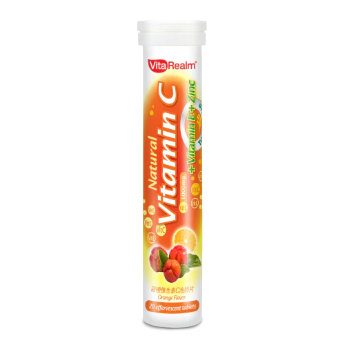 VitaRealm® Natural Vitamin C + Zinc
