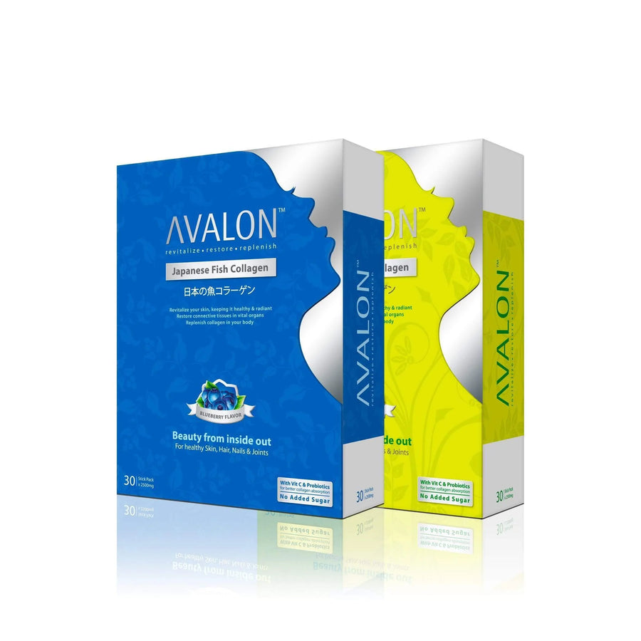 AVALON® JAPANESE FISH COLLAGEN (CRYSTALPURE™ COLLAGEN + VIT C + PROBIOTICS)